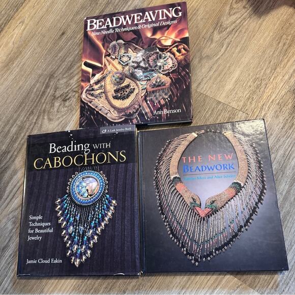 Vintage Beading Jewelry Making Books Set of 3 - Picture 1 of 8